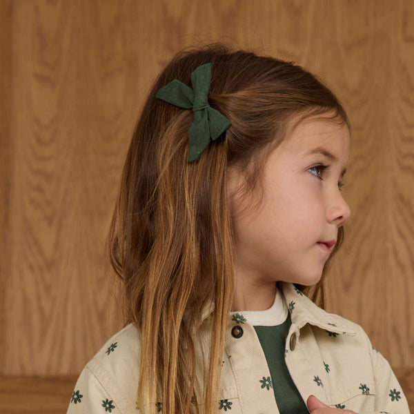 Rylee + Cru - Bows, Set of 2 - Green