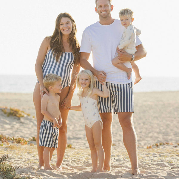 Rylee + Cru -Boys Rashguard Set - Sail