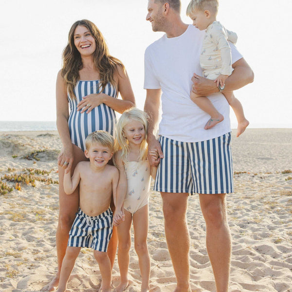 Rylee + Cru -Boys Rashguard Set - Sail