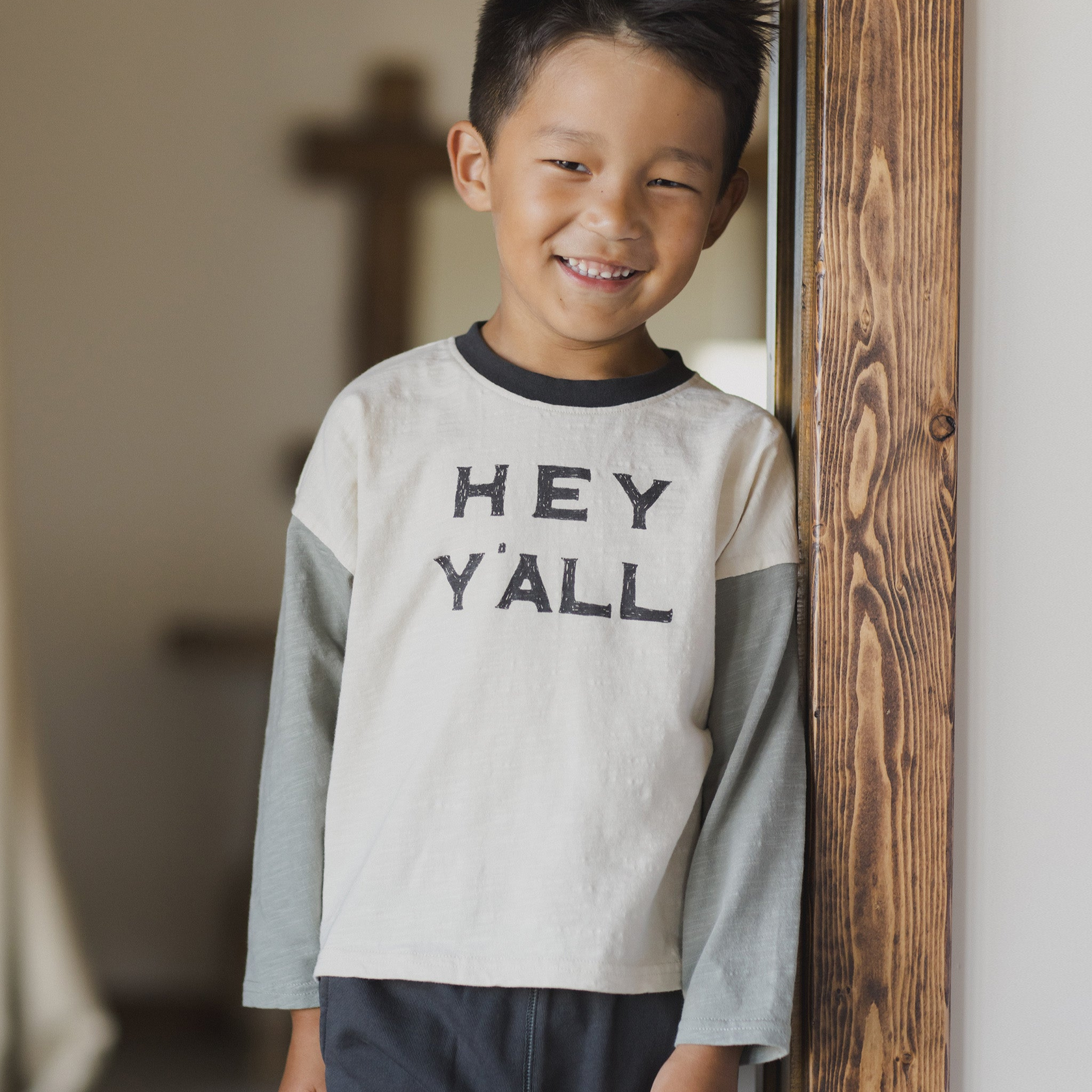 Rylee + Cru - Camden Long Sleeve Tee - Hey Y'all