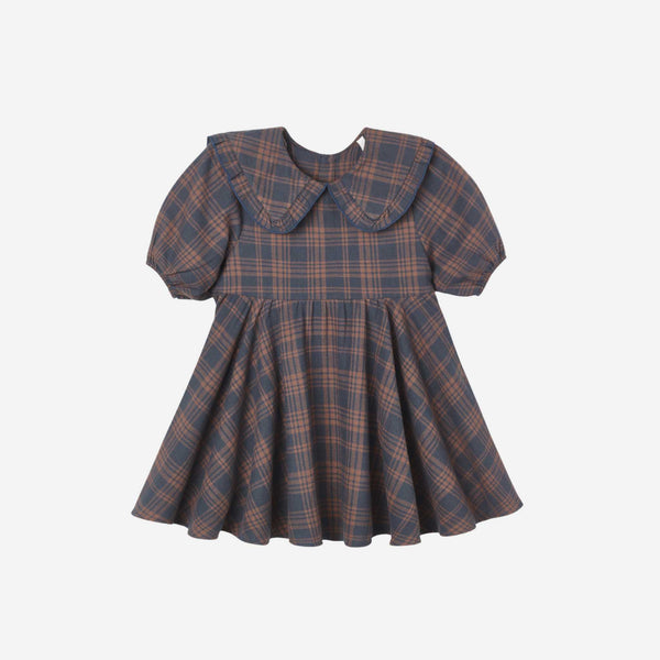 Rylee + Cru - Camille Dress - Midnight Plaid