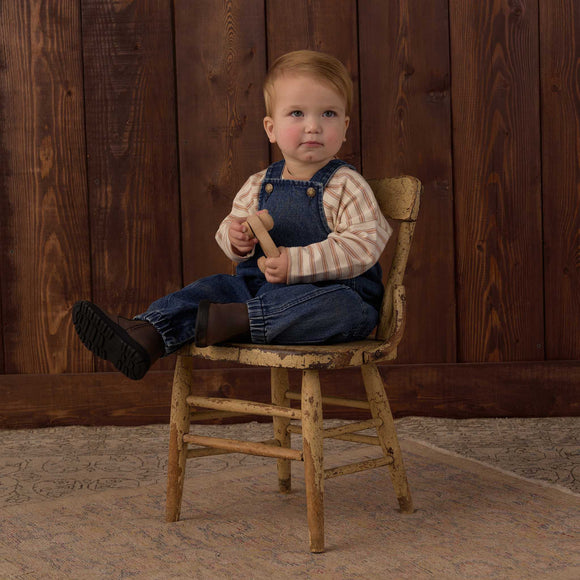 Rylee + Cru - Cargo Baby Overall - Indigo