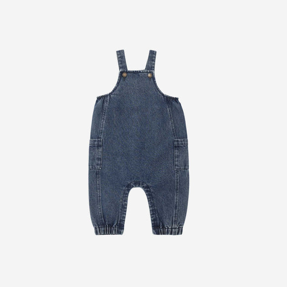 Rylee + Cru - Cargo Baby Overall - Indigo