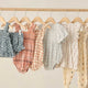 Rylee + Cru - Chiara Romper - Cherry Check