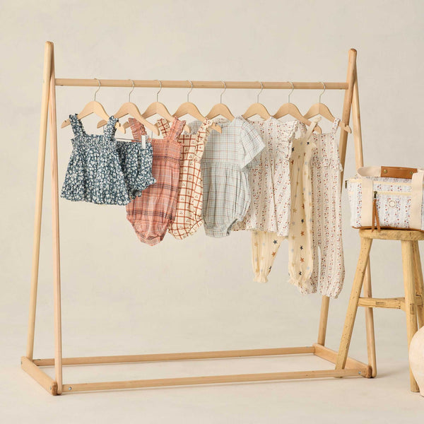Rylee + Cru - Chiara Romper - Cherry Check