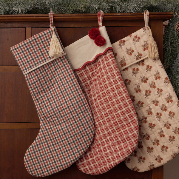 Rylee + Cru - Christmas Stocking - Holiday Gingham
