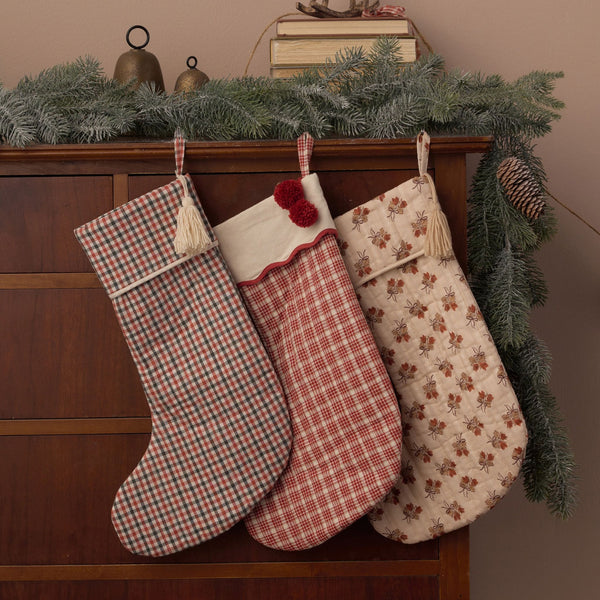 Rylee + Cru - Christmas Stocking - Holiday Gingham