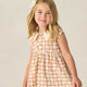 Rylee + Cru - Collared Babydoll Dress - Cherry Check