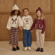 Rylee + Cru - Collared Cardigan - Burgundy