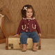 Rylee + Cru - Collared Cardigan - Burgundy