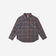Rylee + Cru - Collared Long Sleeve Shirt - Midnight Plaid