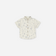 Rylee + Cru - Collared Short Sleeve Shirt - Mediterranean