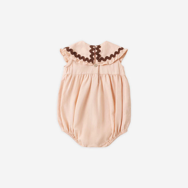 Rylee + Cru - Cove Romper – Blush