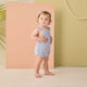 Rylee + Cru - Crochet Romper | Periwinkle