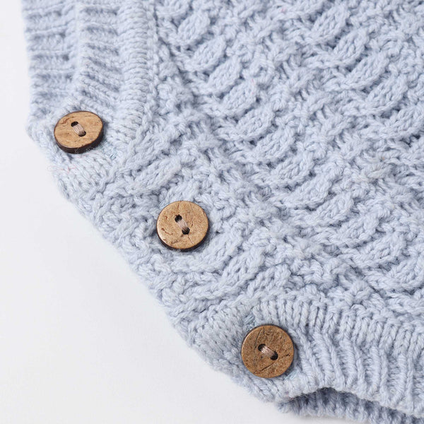 Rylee + Cru - Crochet Romper | Periwinkle