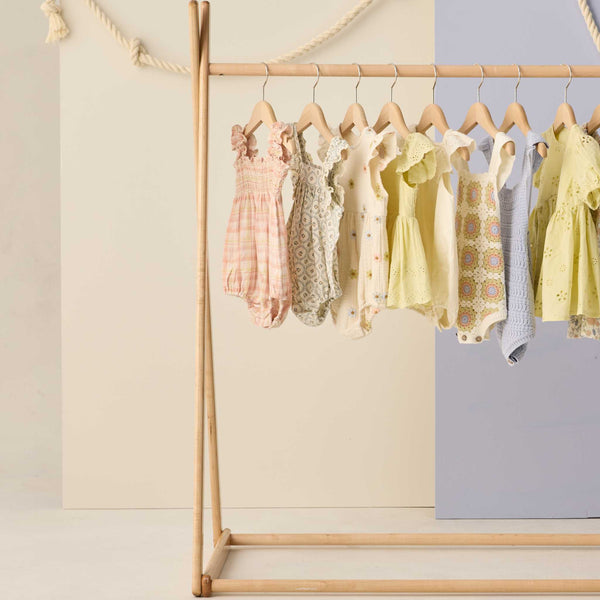 Rylee + Cru - Crochet Romper | Periwinkle