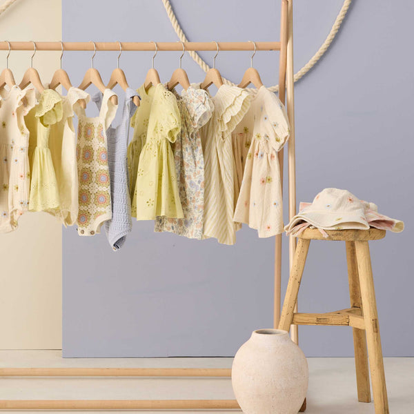 Rylee + Cru - Crochet Romper | Periwinkle