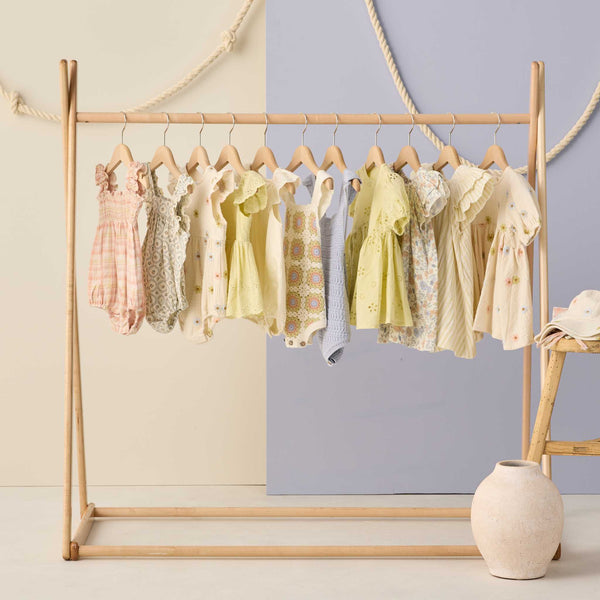 Rylee + Cru - Crochet Romper | Periwinkle