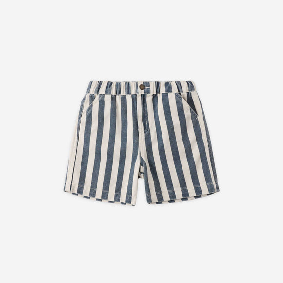 Rylee + Cru - Dawson Short - Natural Stripe