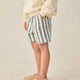 Rylee + Cru - Dawson Short - Natural Stripe