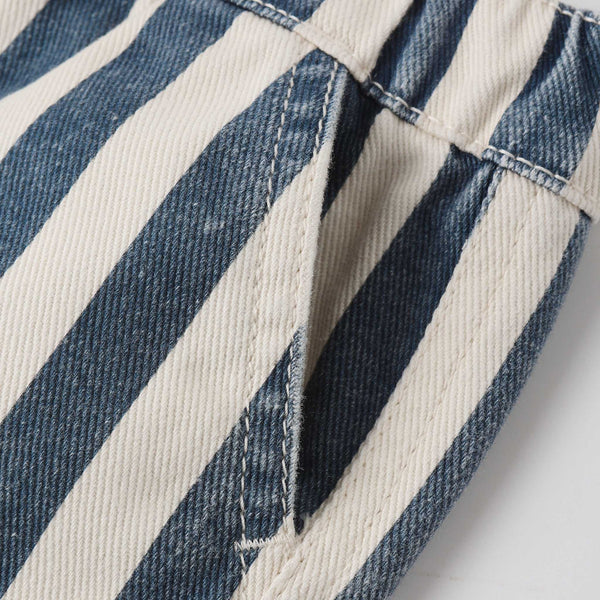 Rylee + Cru - Dawson Short - Natural Stripe