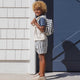 Rylee + Cru - Dawson Short - Natural Stripe