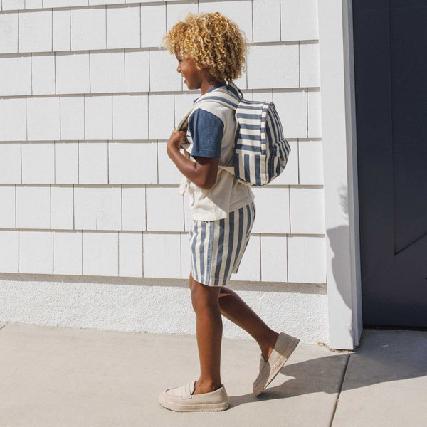 Rylee + Cru - Dawson Short - Natural Stripe