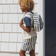 Rylee + Cru - Dawson Short - Natural Stripe