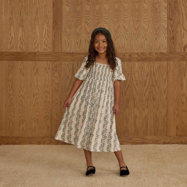 Rylee + Cru - Della Dress - Green Vines