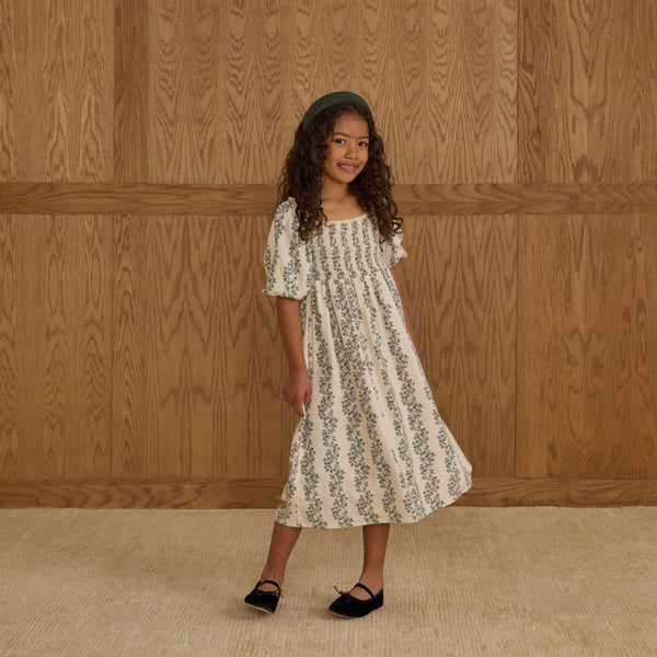 Rylee + Cru - Della Dress - Green Vines