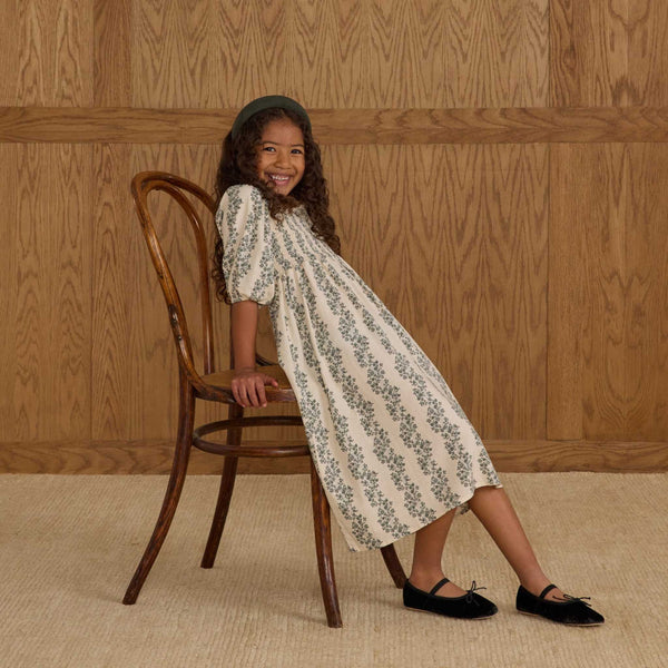 Rylee + Cru - Della Dress - Green Vines