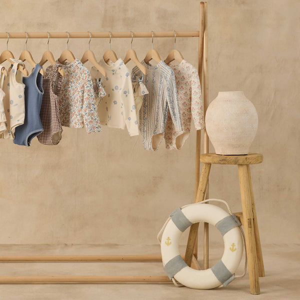 Rylee + Cru - Delphine Rashguard One-Piece - Blossom