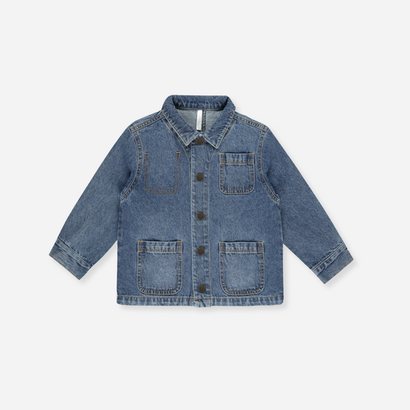 Rylee + Cru - Denim Chore Coat - Indigo