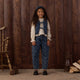 Rylee + Cru - Denim Vest - Heart Ditsy