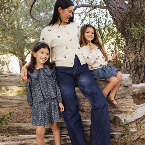 Rylee + Cru - Fern Blouse - Heart Ditsy