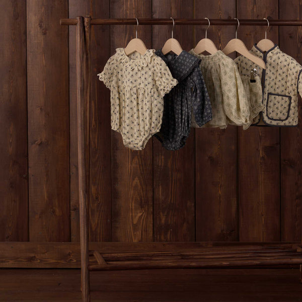 Rylee + Cru - Fern Romper - Heart Ditsy
