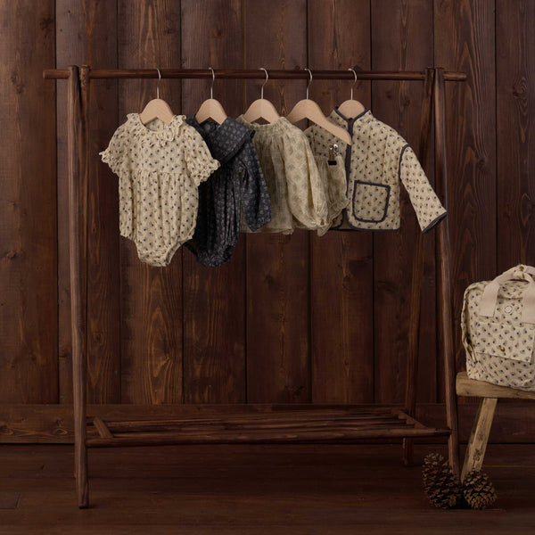 Rylee + Cru - Fern Romper - Heart Ditsy