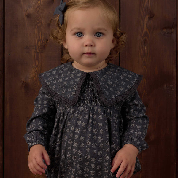 Rylee + Cru - Fern Romper - Heart Ditsy