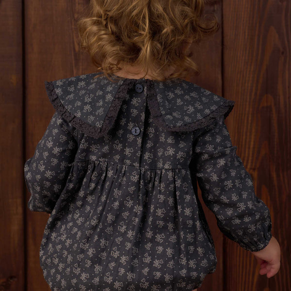Rylee + Cru - Fern Romper - Heart Ditsy