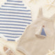 Rylee + Cru - Fisher Romper – Sail Boat