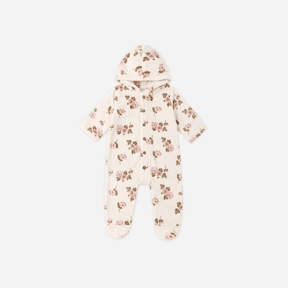 Rylee + Cru - Fleece Jumpsuit - Rose Garden