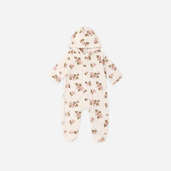 Rylee + Cru - Fleece Jumpsuit - Rose Garden