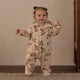 Rylee + Cru - Fleece Jumpsuit - Rose Garden