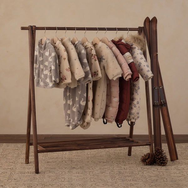 Rylee + Cru - Fleece Jumpsuit - Rose Garden