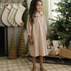 Rylee + Cru - Girl's Nightgown - Candy Cane Stripe