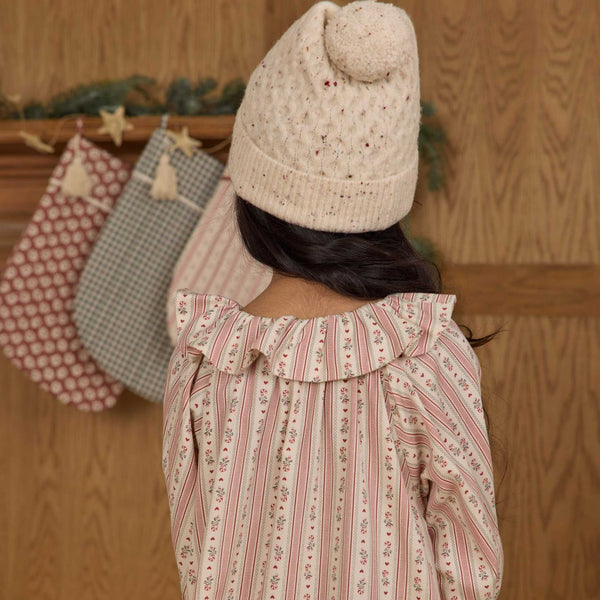 Rylee + Cru - Girl's Nightgown - Candy Cane Stripe