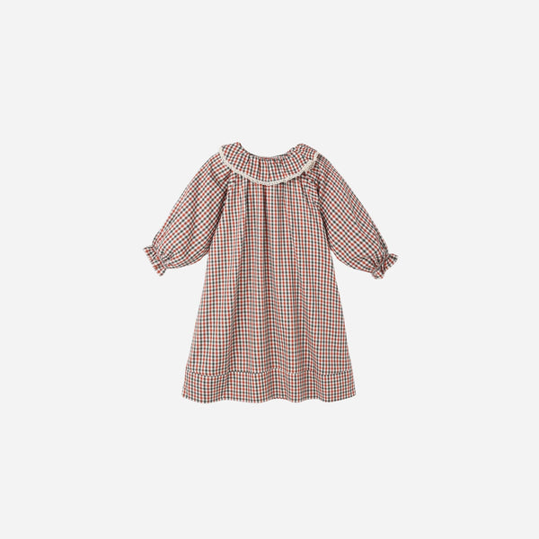 Rylee + Cru - Girl's Nightgown - Holiday Gingham
