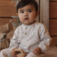 Rylee + Cru - Henley Jumpsuit - Dalmatian