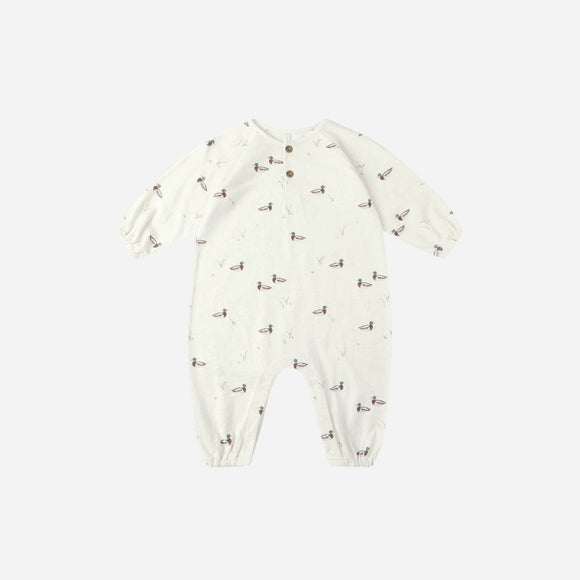 Rylee + Cru - Henley Jumpsuit - Ducks