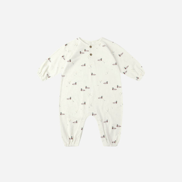 Rylee + Cru - Henley Jumpsuit - Ducks